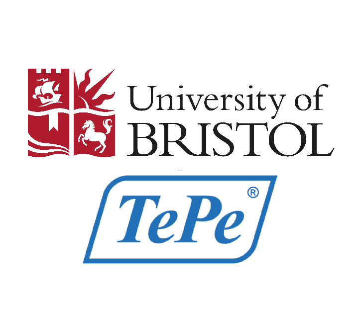 the university of bristol logo and the tepe logo